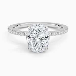 Demi Three-Quarter Coverage Diamond Ring (1/3 ct. tw.)