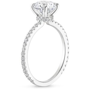 Demi Diamond Ring with Luxe Ballad Diamond Ring - Image 2