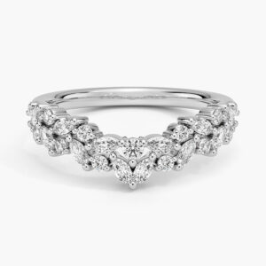 Jardiniere Diamond Contour Ring (1/2 ct. tw.) - Image 1
