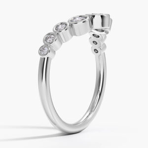 Uma Contour Bezel Diamond Ring - Image 2