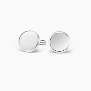 Homme Engravable Round Cufflinks - Image 1