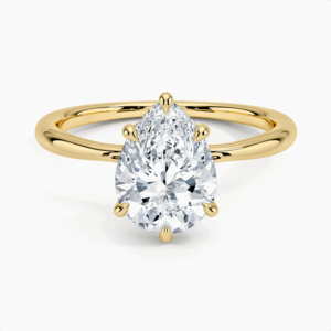 Freesia Hidden Halo Diamond Ring - Image 1