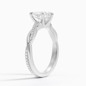 Petite Twisted Vine Diamond Ring (1/8 ct. tw.) - Image 2
