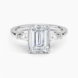 Symphony Tapered Baguette Three Stone Diamond Ring (1/2 ct. tw.) - Image 1