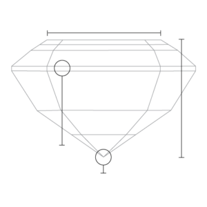 1.05 Carat Asscher Diamond - Image 3