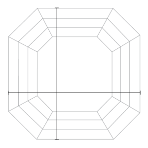 1.05 Carat Asscher Diamond - Image 2