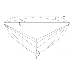 1.00 Carat Princess Diamond - Image 3